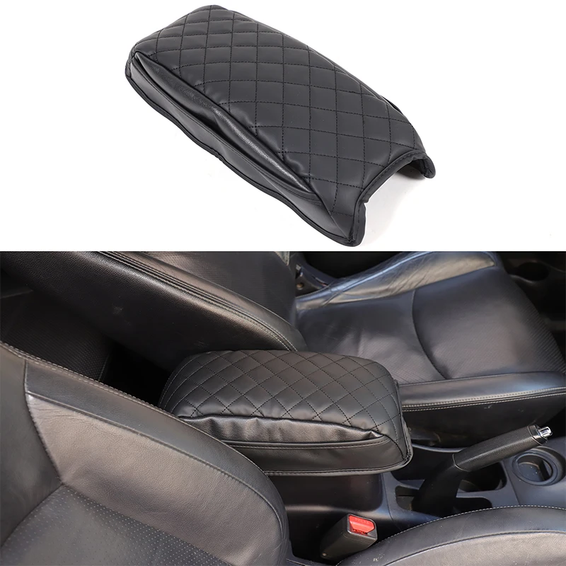 

For Mitsubishi ASX RVR Outlander Sport 2011-2018 Car Armrest Box Cover Protection Cushion With 2 Storage Bag Accessories