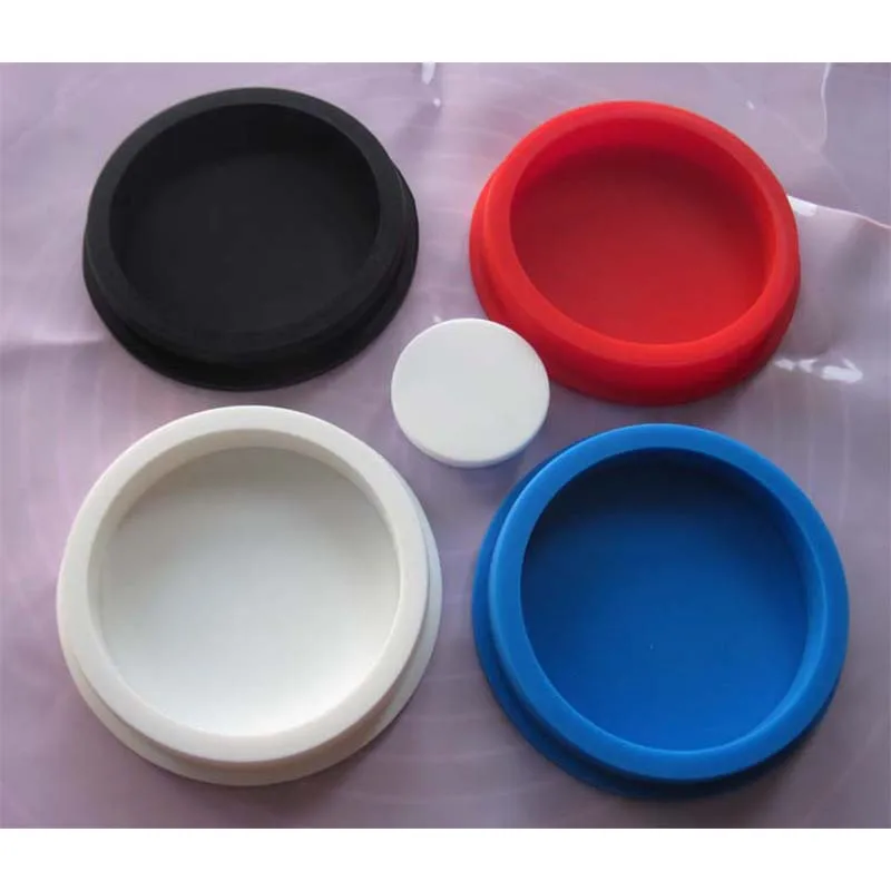 أبيض/أسود 85 مللي متر-200 مللي متر سيليكون المطاط ثقب التوصيل T نوع إدراج سدادة المقابس سدادة نهاية قبعات الغبار واقية كم