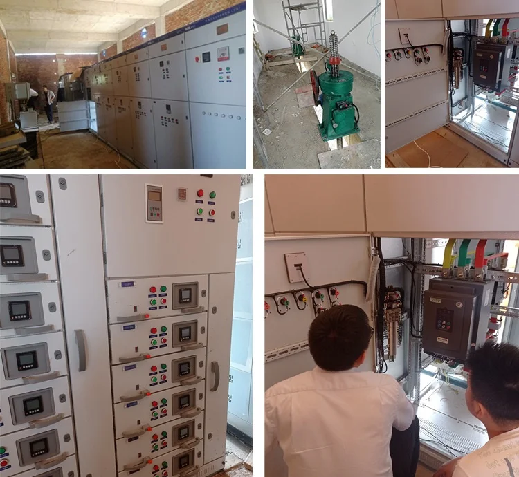 Полный комплект электрического шкафа управления, программируемый распределительный шкаф низкого напряжения, низковольтное распределительное устройство