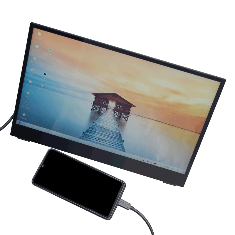 

Wholesale T14AT 1080P+HDR All metal wire-drawing thin body Portable 14 inch FHD Monitor