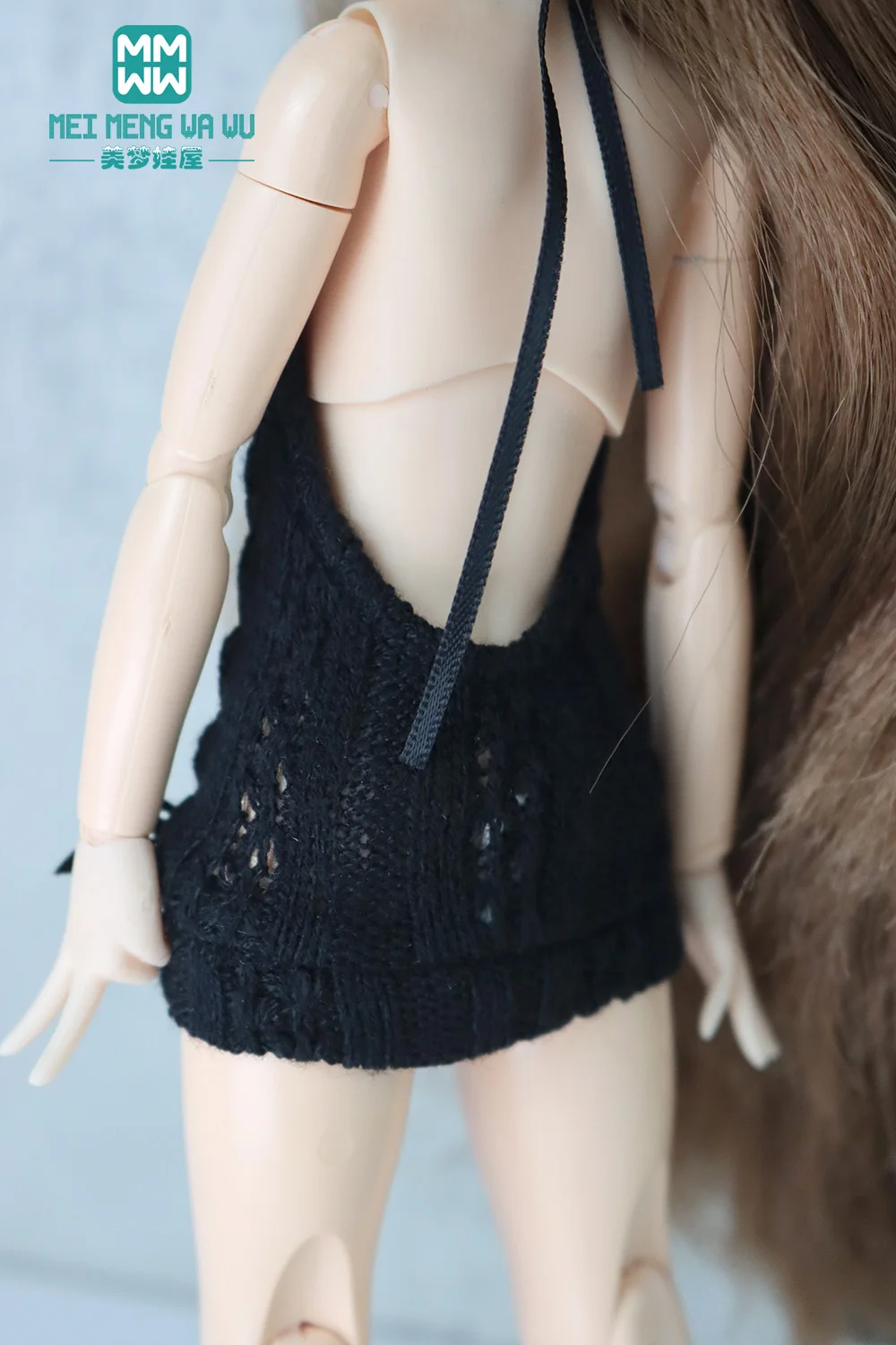 Se encaixa 28cm blyth ob22 ob24 boneca elegante amor suéter vestido brinquedos presente