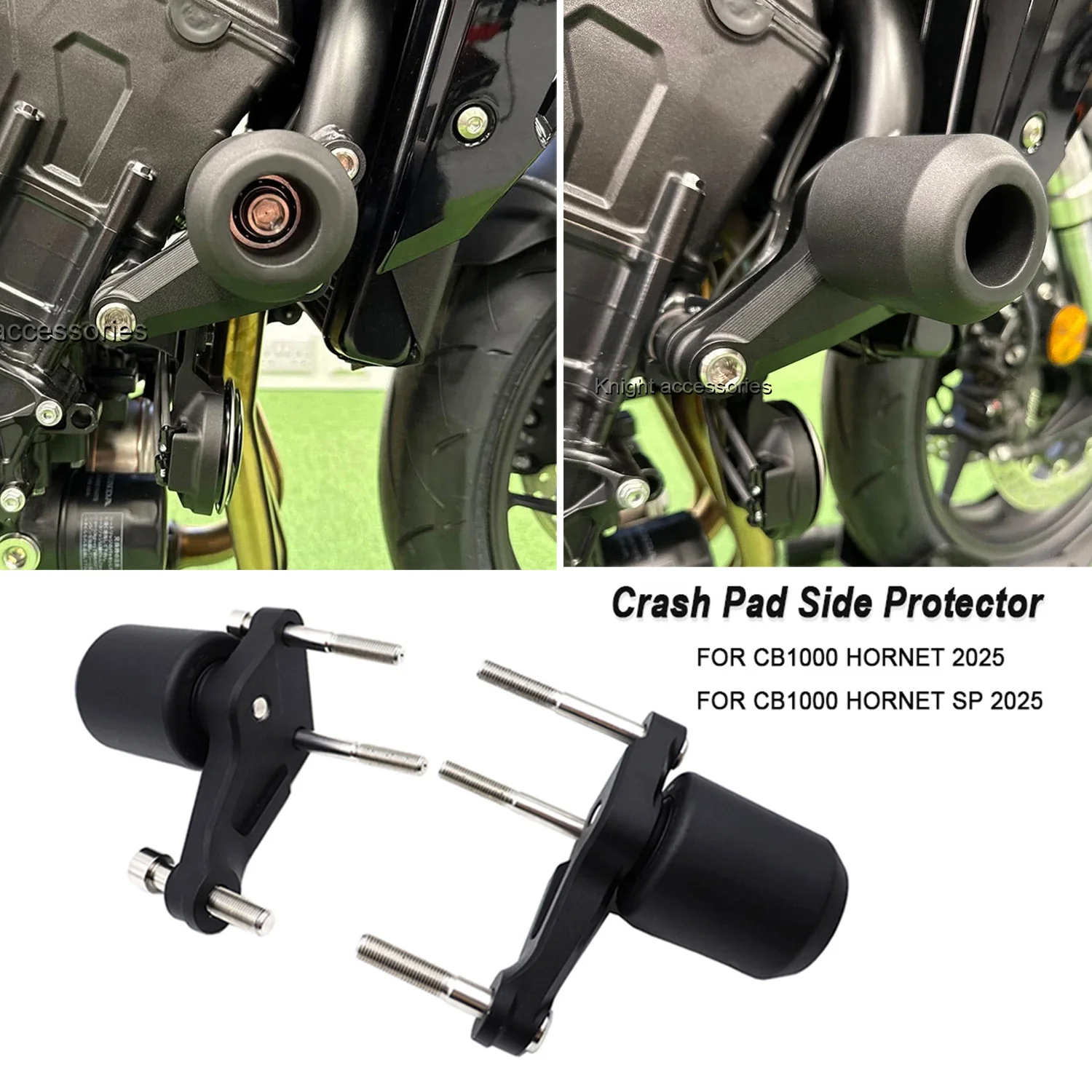 

New Motorcycle Falling Protection Engine Frame Slider Fairing Guard Crash Pad Side Protector For Honda CB1000 Hornet/SP 2025