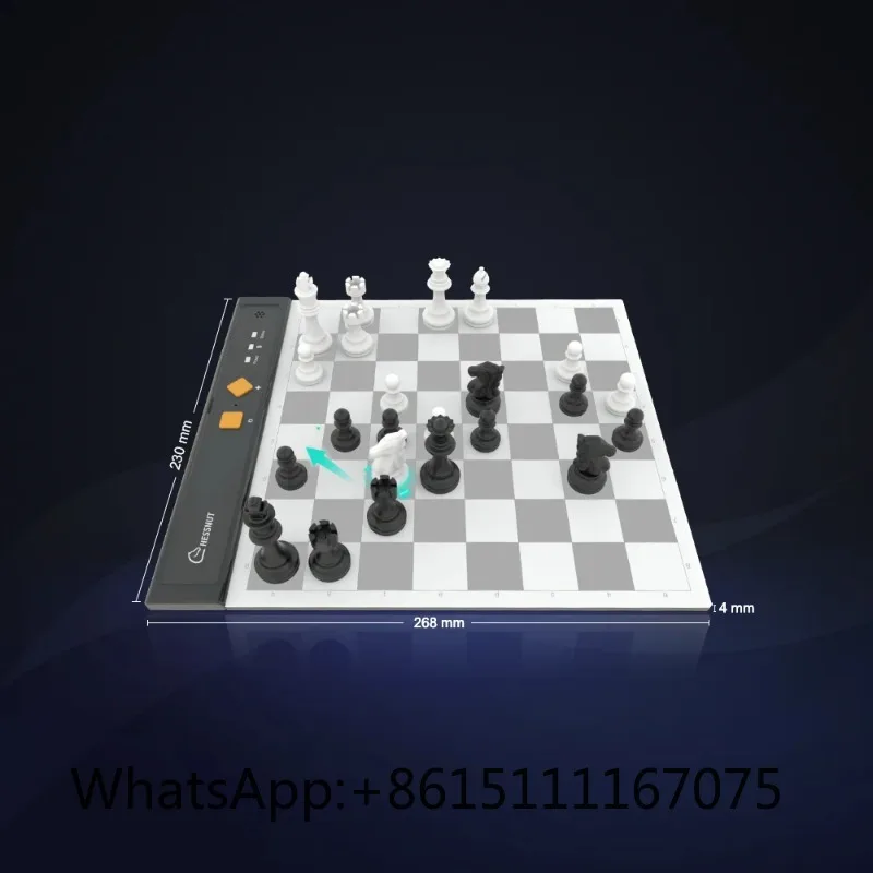 **Chessnut Go Ultimate Smart Chessboard Full Piece Recognition Magnetic Travel Set**