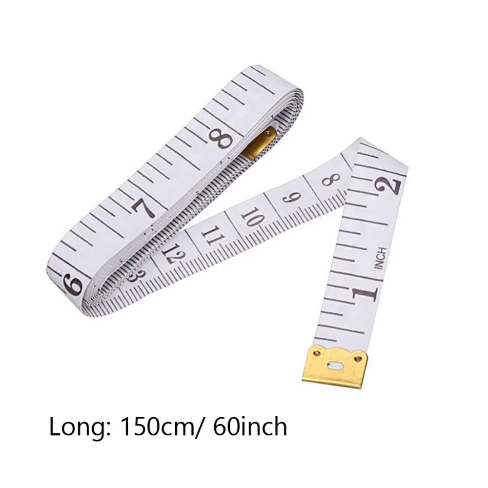 1/5/10Pcs 150cm/60-Inch Soft Body Measuring Ruler Tailor Tape Measure Centimeter Meter Sewing Measuring Tape in Random Colors view 6