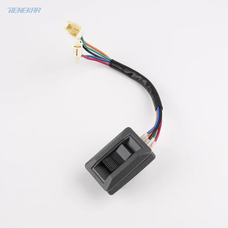 Benekar Passenger Side Door Electric Window Switch Knob With Cable For Toyota Hiace 1998-2005