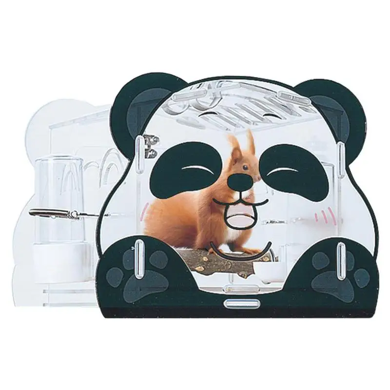 Bird Carrier Cage Cute And Safe Design Clear Parrot Carrier Bag Outdoor Travel Camping Ventilated Cute and Safe Design