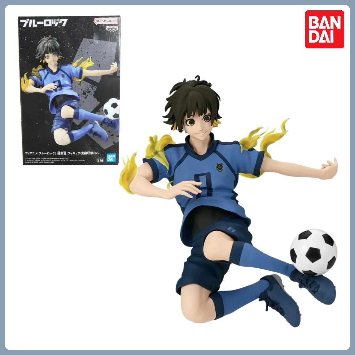 

In Stock Original Bandai Banpresto Anime BLUE LOCK Bachira Meguru Characters Action Figures Collectible Model Toy Doll Boy Gift