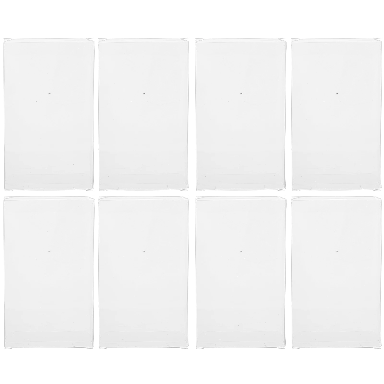 

10pcs Transparent Clear Cookie Boxes Playing Card Box 10cm Cards Case C y Wrapping Poker Container Gift Packaging