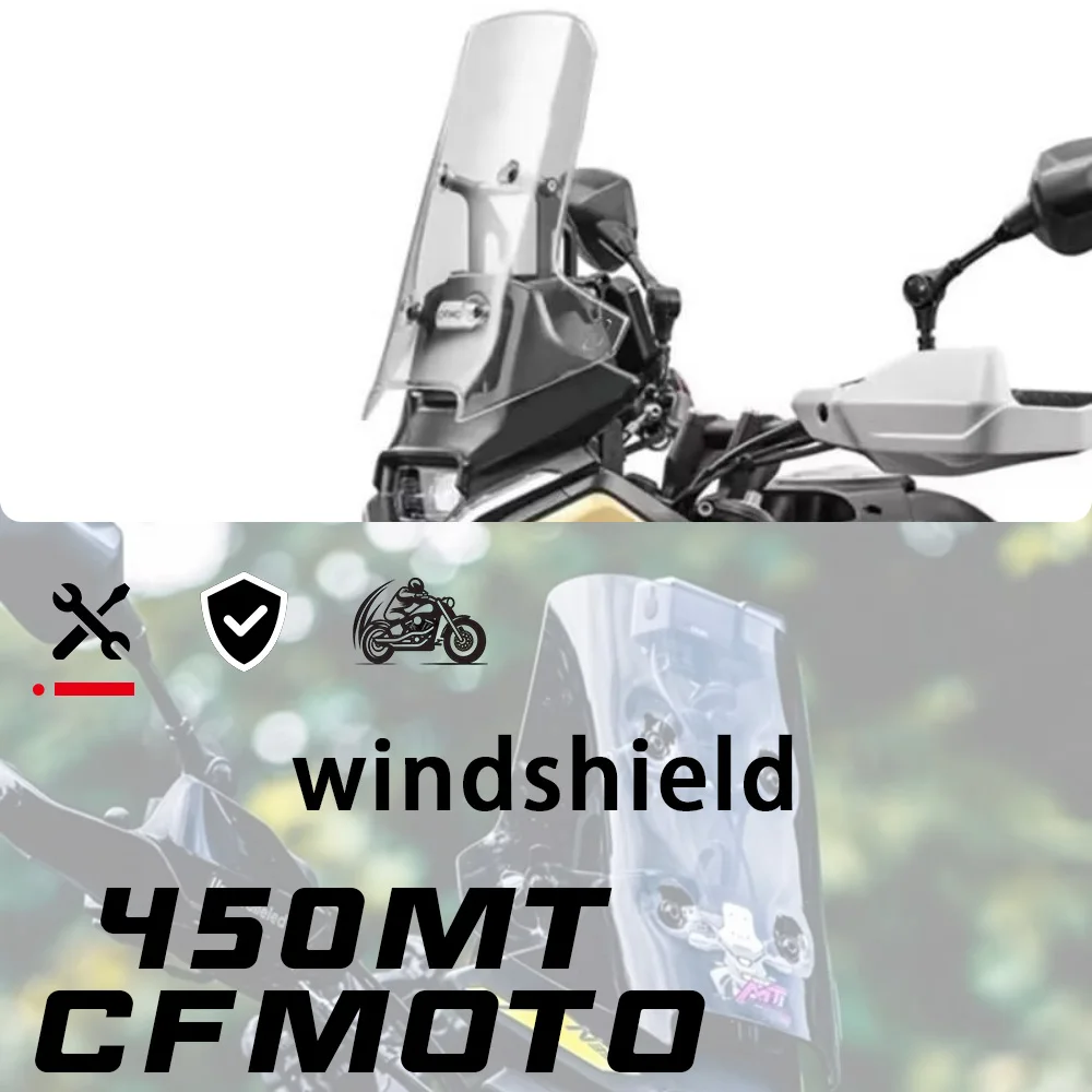 

Для CFMOTO 450MT лобовое стекло прозрачное переднее лобовое стекло повышенная нагрудная пластина 450mt CF MT450