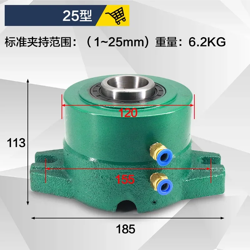 15-type-20-type-25-type-indexage-horizontal-instrument-de-support-de-mandrin-pneumatique-vertical