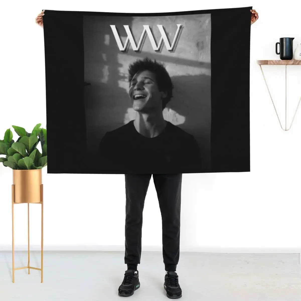 Wincent Weiss Throw Blanket Nap Winter beds Sofa Throw Plaid on the sofa Beautifuls Decorative Beds Blankets