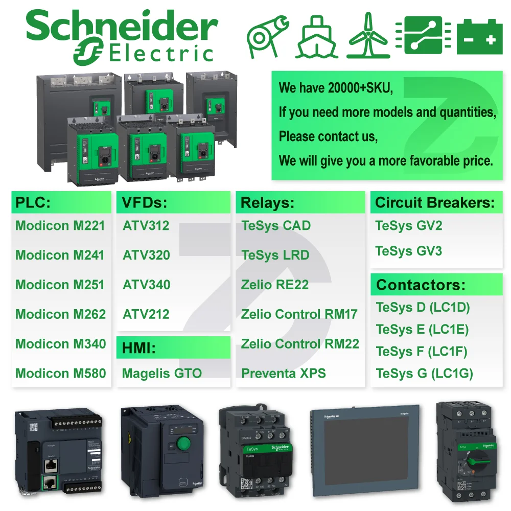 Sch-nei-der Brand New Original in Stock TeSys GV2-ME 20-25A Motor Circuit Breaker GV2-ME22C Motor Protector Overload Protection view 5