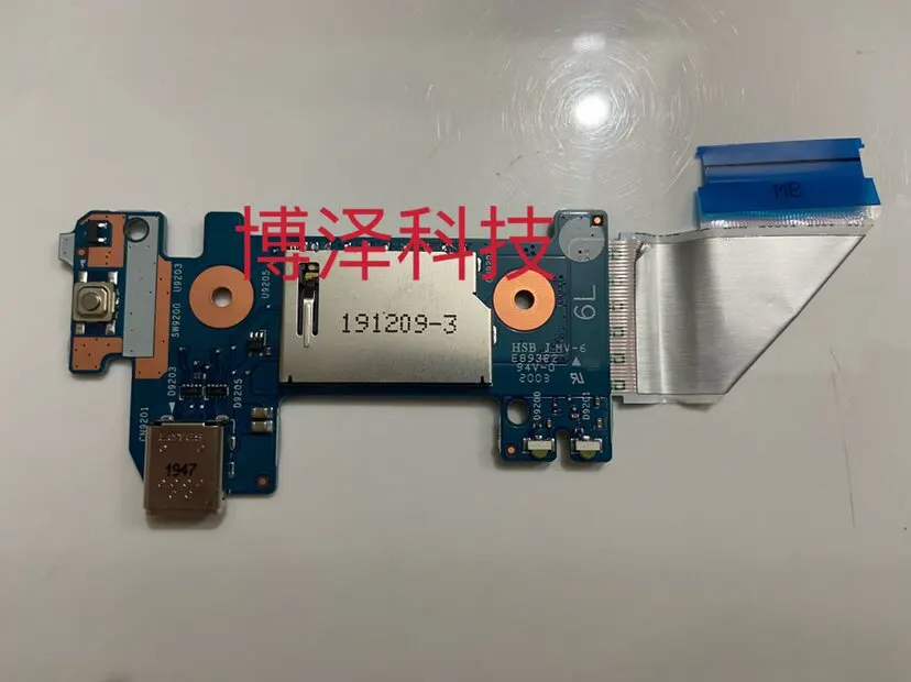 Placa secundaria del interruptor de alimentación para HP 14S-CF340 G5 14-DK 14-DP 14-CR 6050A2979701