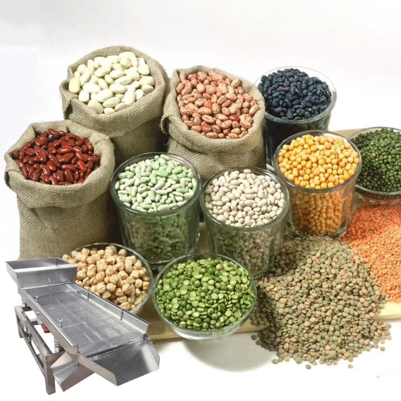 

Машина для сечения зерна из нержавеющей стали, многофункциональная электрическая настраиваемая линейная вибрирующая машина для риса, сои