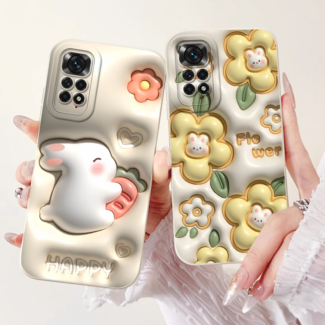 For Xiaomi Redmi Note 11 11s 4G Case Redmi Note 11 Pro 4G 5G Note 11 Pro+ Pro Plus Cover Soft TPU Silicone Stylish Pattern Capa