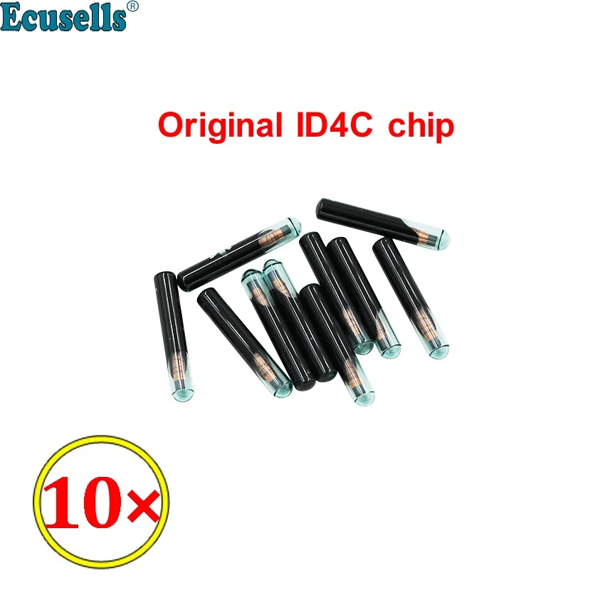 

10pcs/lot Original ID4C 4C Texas Chip Glass Transponder Chip Blank 4C Chip