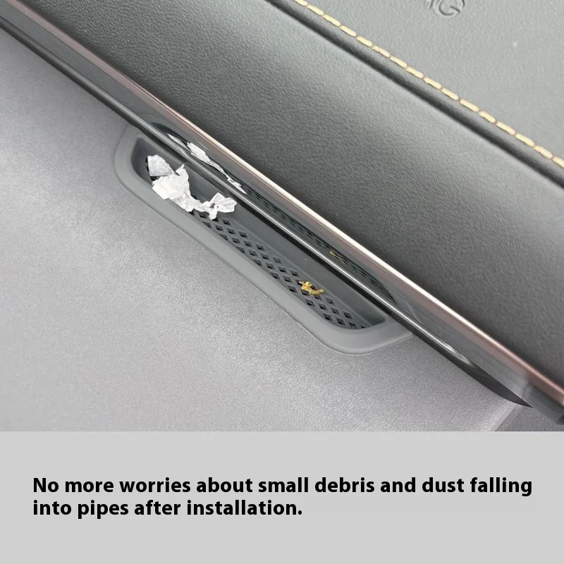 ZEEKR 7X Door Outlet Air Protective Cover, Protection, Silicone Plastic Dustproof, Anti-Blockage Automotive Interior Accessories