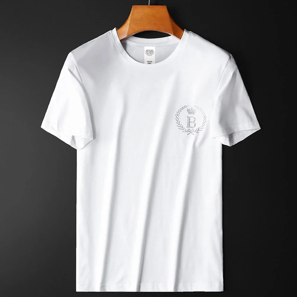 

Хлопковые футболки унисекс с короткими рукавами, мужские и женские повседневные футболки с круглым вырезом из чистого хлопка, деловая модная летняя мужская одежда