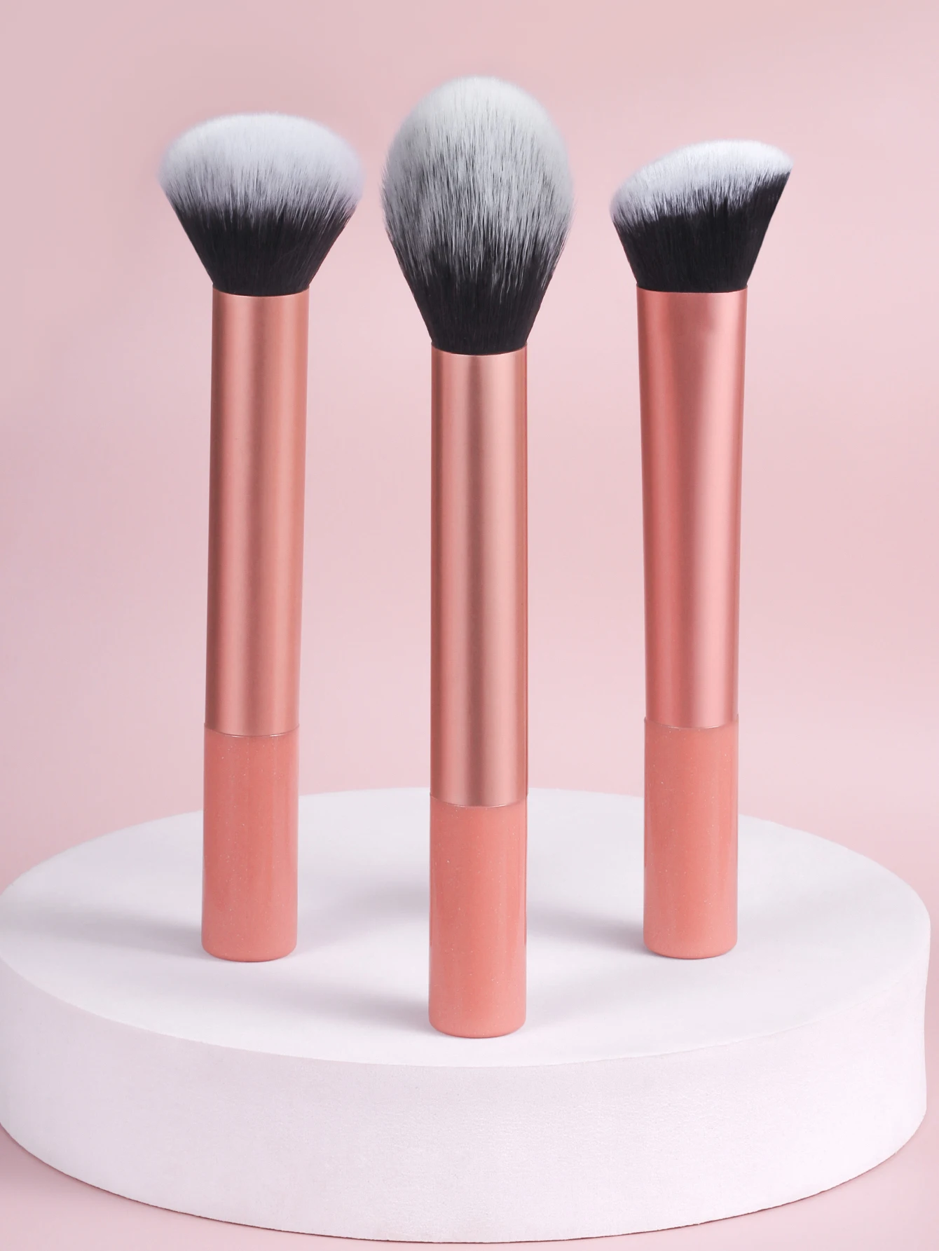 3PCS Multi Foundation specialty Makeup Brushes Set Eye Shadow Women Cosmetic loose Powder Blush Blending Beauty concealer brush