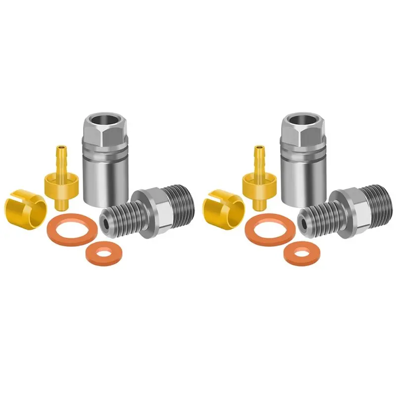 

A20F-2X Universal Hope Oil Hose Connector Set Oil Needle Olive Heads Five-Wire Caliper For Hope TECH3 V4 E4 X2