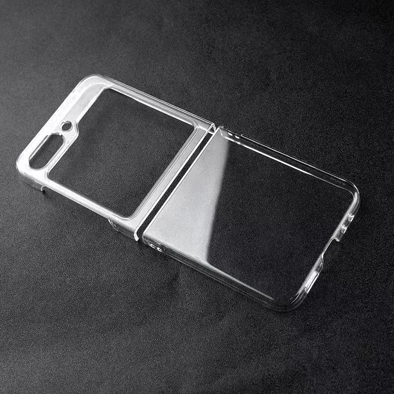 Anti-Falling Transparent Case for Samsung Galaxy Z Flip 7 6 5 4 flip6 flip7 Flip4 Flip5 Flip 3 2 1 Flip3 Flip2 Phone Cover