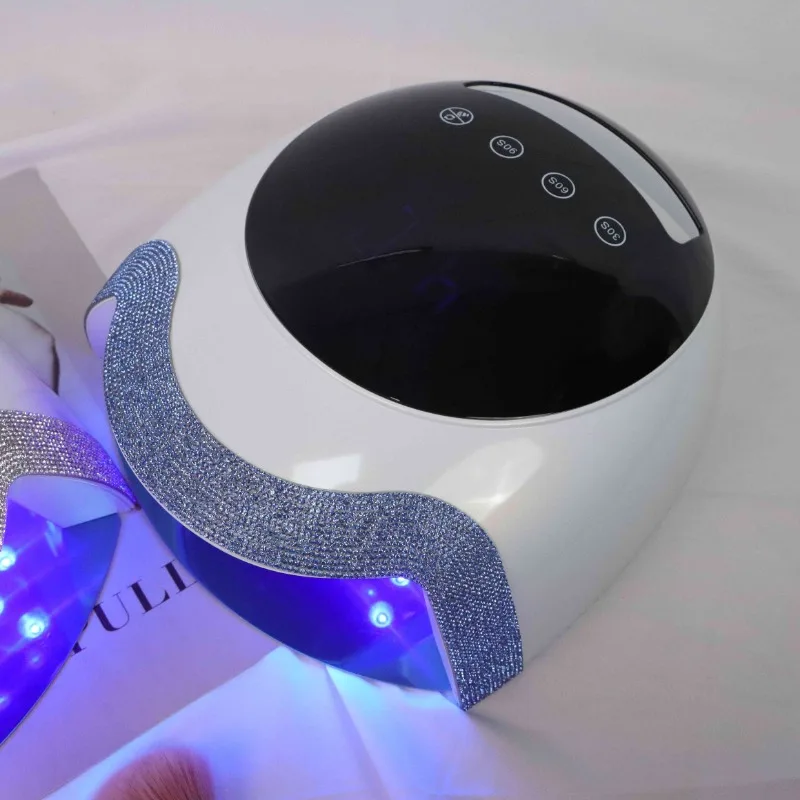 

72w Gel Uv Led Nail Lamp Rechargeable Professional Smart Screen Function Uv Lamp for Nails Sticker