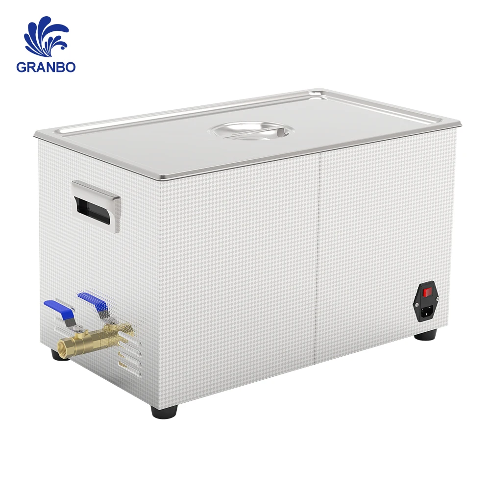 Ultrasonic Cleaner with Degassing Semiwave 30L 900W 3D Models Resin Support Material Remove & Auto Parts Cleaning