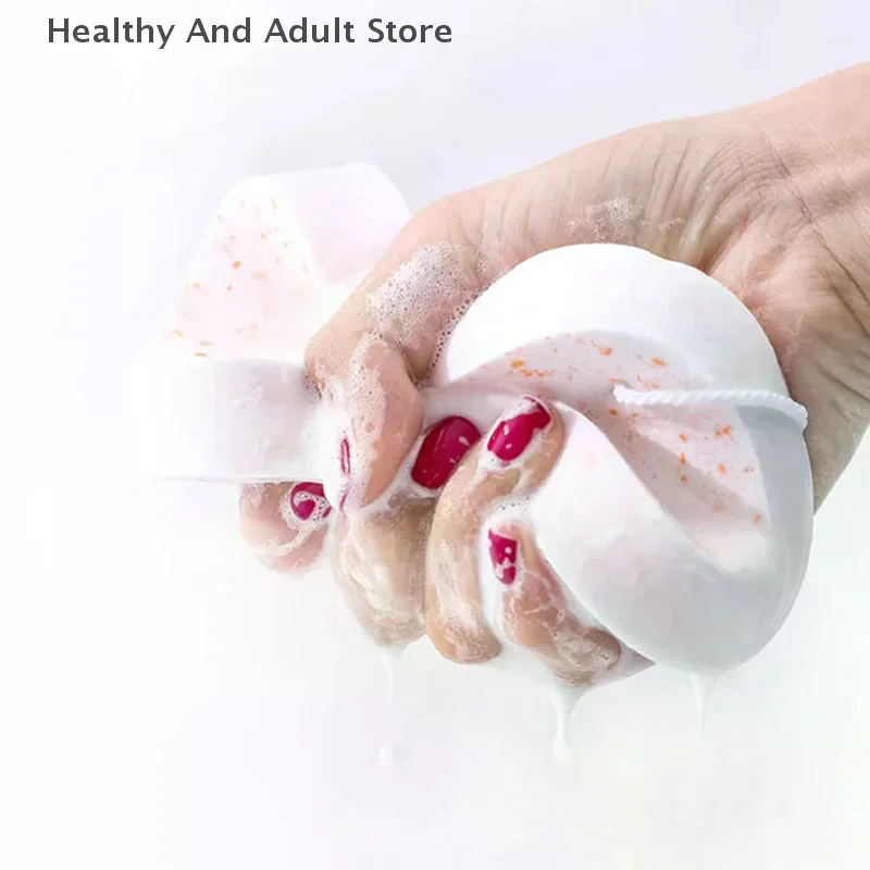 Soffio per cipria Detergente per il viso Strumenti per il trucco Detergente per alghe Pulizia svolazzante Compressa Tampone per il lavaggio Lavaggio Spugna per il viso Soffio cosmetico