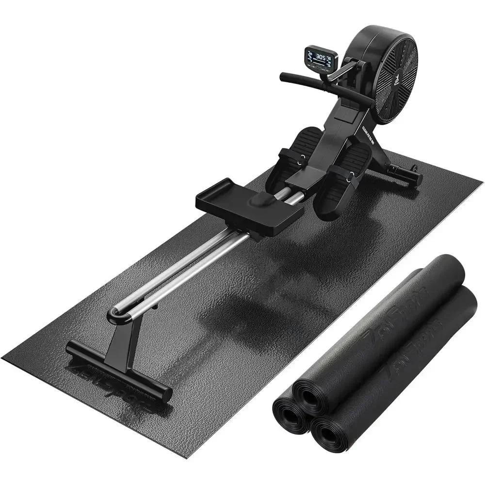 96x38 Thick Exercise Mat for Treadmills, Bikes, and Ellipticals - Heavy-Duty Floor Protection