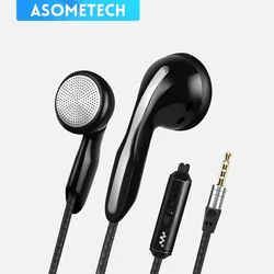 Alta Qualidade Wired Sound Earphones com Microfone, Earbuds, Headset, Áudio, Earbuds, iPhone, Samsung, LG, Hot Sale, 3,5 milímetros