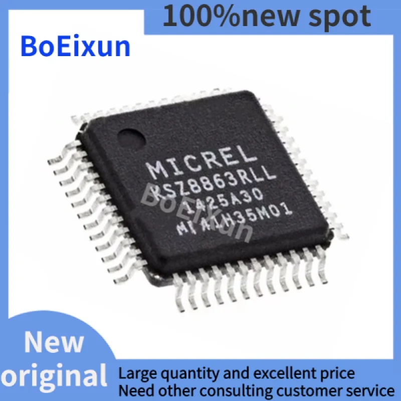 

1-10 Pieces KSZ8863RLL LQFP-48 KSZ8863 Interface Controller Chip IC Integrated Circuit Original Brand New Free Shipping