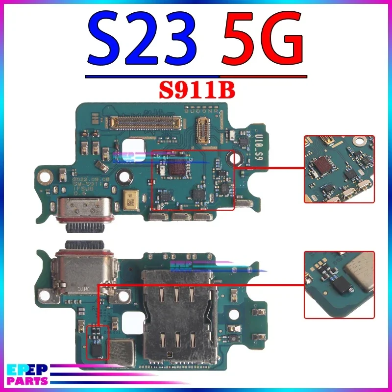 Usb Dock Charger Port for Samsung Galaxy S901 S906 S908 S911 S916 S918 0 B U N S22 S23 Plus Ultra Charging Board Module