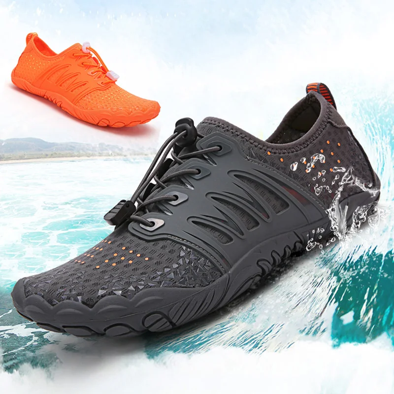 

Couple aqua shoes burst beach quick-drying swimming shoes non-slip water sports shoes seaside surf shoes