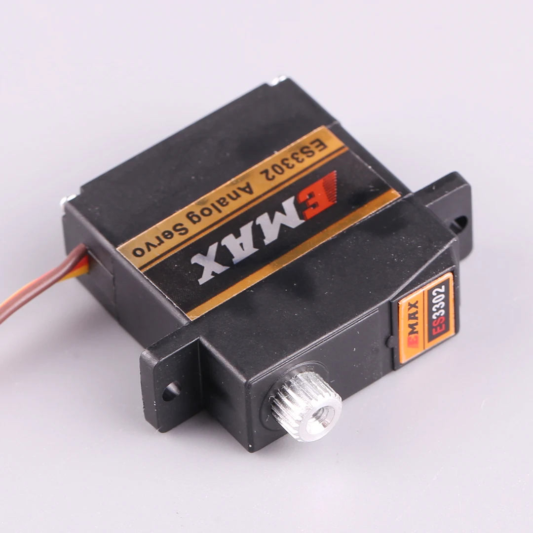 Emax ES3302 4,8 V/6,0 V 2,4/2,8 kgf.cm Metall Getriebe Analog Mini Servo Futaba JR Stecker für RC Flugzeug Hubschrauber Segelflugzeug Spielzeug