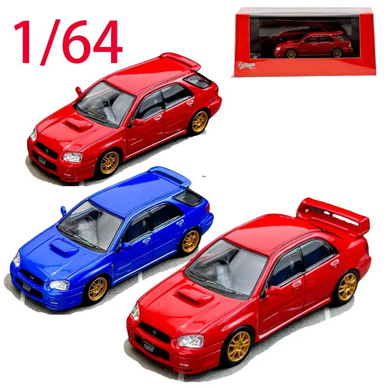 

Furuya Diecast 1/64 Scale Subaru Impreza WRX STi 8 Wagon Alloy Car Model Toys for Boys Gift Collection Display