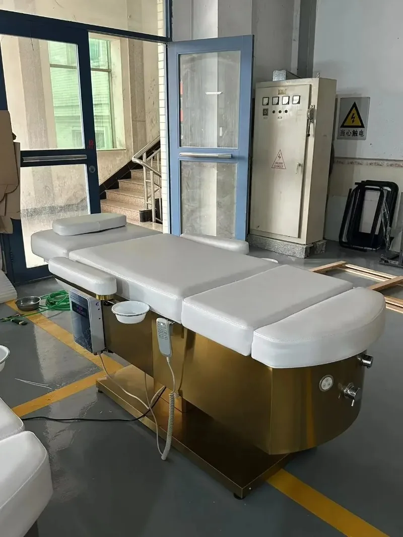 New 4-Motor Adjustable Massage Table Bed Frame Multifunction Pedicure Chiropractic Bed Full Body Comfort And Support for Profess
