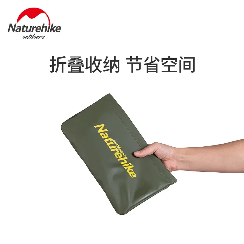 Naturehike Outdoor collapsible square bucket large capacity portable storage bucket home travel bucket image 5