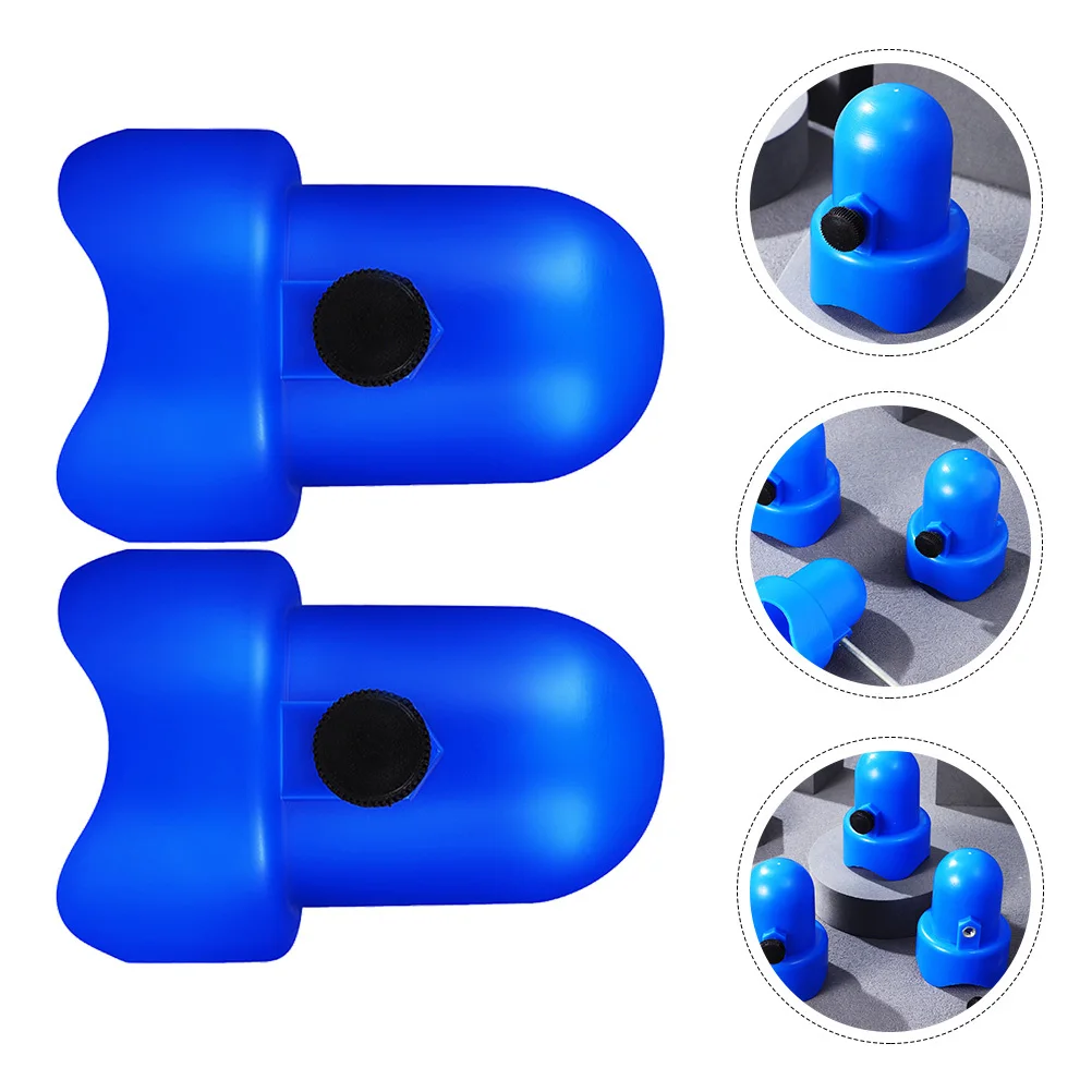 

2Pcs Trampoline Pole Safety Caps Thickened Rubber Plastic Replacement Enclosure Net Pole Protective Cover Accessories