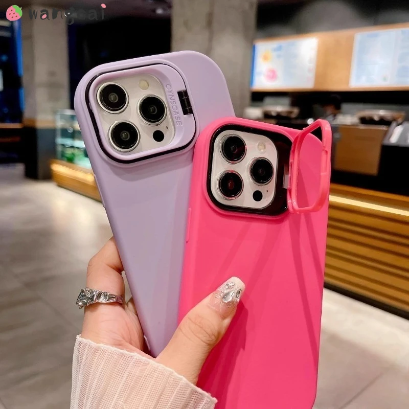 

Lens Holder Phone Case For Vivo Y21 Y21S Y21A Y21T Y21G Y21E Y33S Y33T Y32 Y20 Y20S Y20A Y20i Y20T Y50 Y30 Cute Soft Stand Case