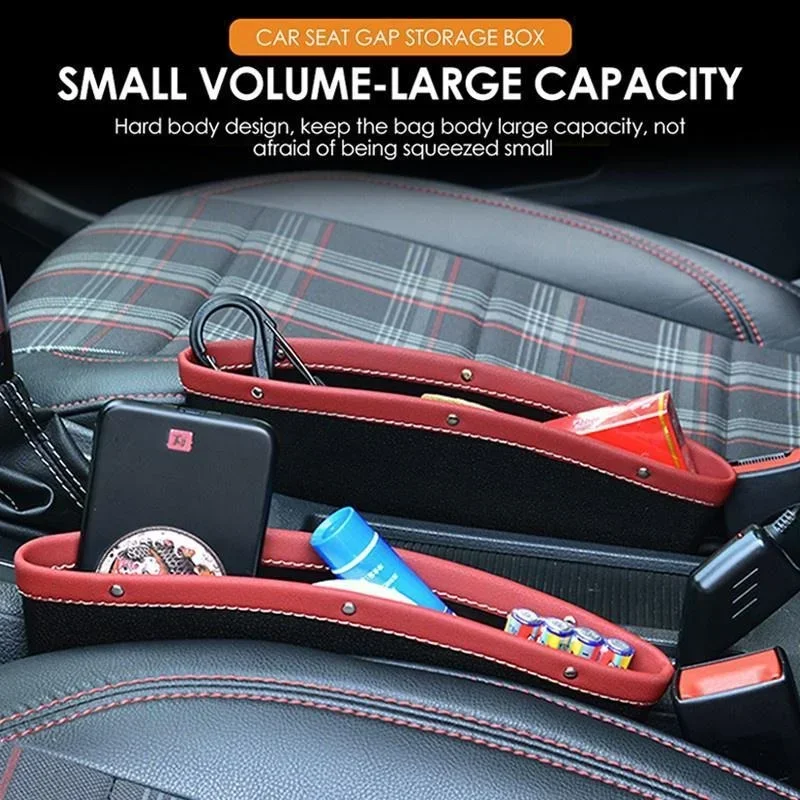 Car Seat Gap Storage Bag Car Space Pocket Storage Pouch Phone Purse Coins Key Car Organizer Car Accessories  automóvil image 3