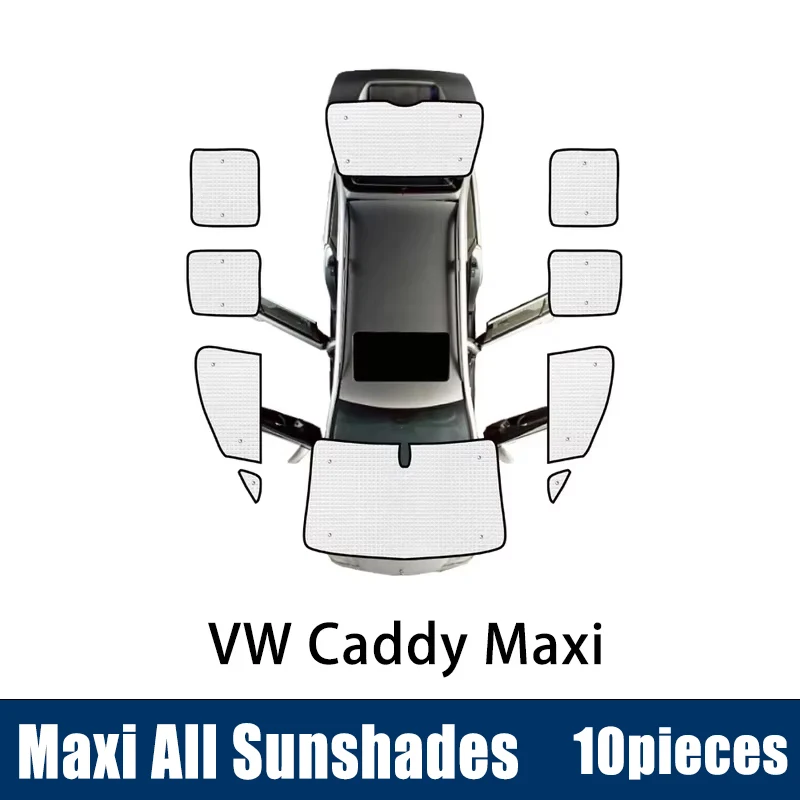 Voor VW Caddy 2K Accessoires Volkswagen Maxi MK3 2004 ~ 2019 Autoruit Zonnescherm Anti-Uv Vizier Blind covers Camper Interieur Onderdelen
