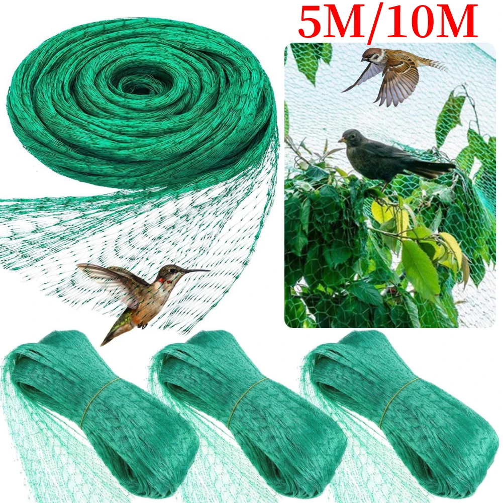 Anti Bird Net Garden Netting Plants Orchard Fruit Protection Mesh Vegetable net Anti-bird Fence Reusable Pond Leaf Protection