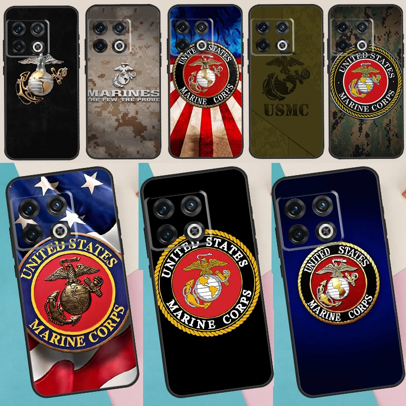 United States Marine Corps LOGO Silicone Phone Case For Oneplus Ace 10R 9 R 8T For Nord 2 T Cover One Plus 10 9 Pro soft case