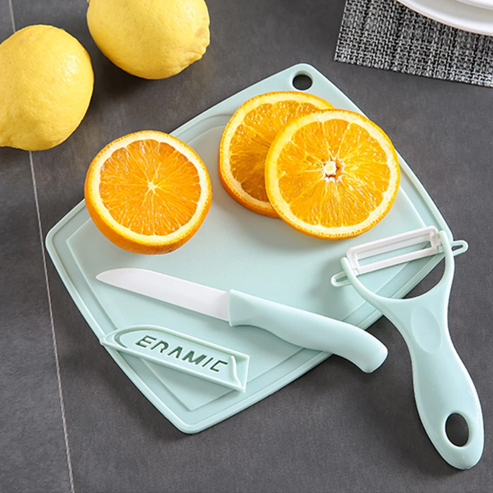 Baby Food Knife Set - 3 Pieces Ceramic Fruit Knife Set