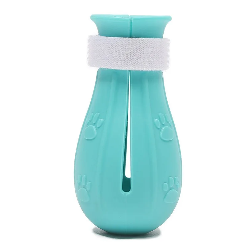

Cat Paw Washing Boots Anti Scratch Grooming Paw Protector Soft Silicone Adjustable Cat Foot Covers for Bath Nail Trimming Vet