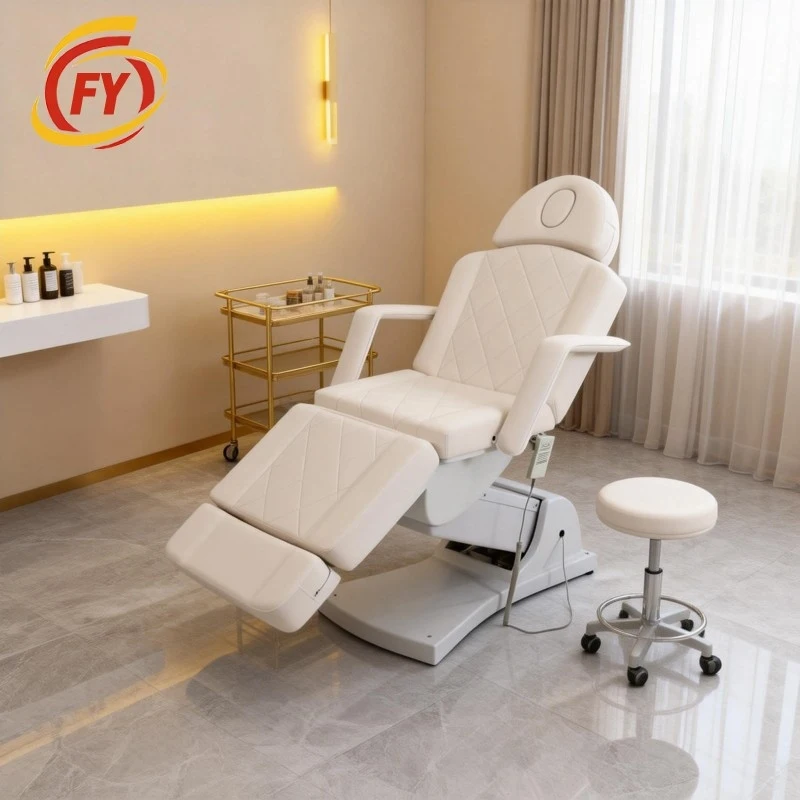 Massage Table & Bed,, Tattoo , Salon Bed, Treatment , Beauty Chair, Three-Four Motor ABS Plastic Commercial Professional Mo