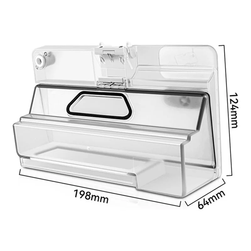 A88x 2 em 1 tanque de água caixa poeira acessórios para xiaomi mijia g1 mjstg1 robô vácuo-mop ultra durável acessórios