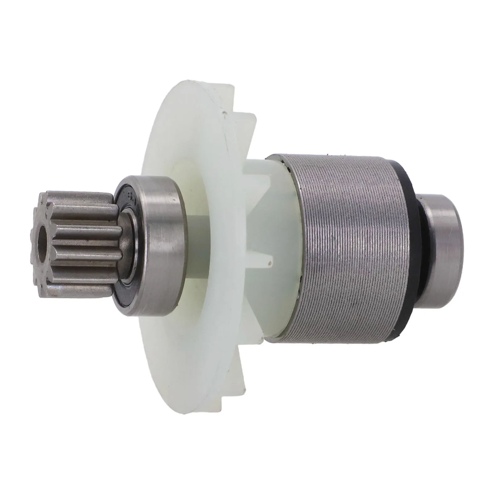 

For Lawn Care 52*45mm 2.05*1.77 In Brushless Mower Rotor Brushless Electric Trimmer Rotor Lawn Mower Part Silver Finish