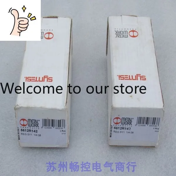 

New Italy METAL WORK Pressure Regulator 5612R142 Spot REG SY1 1/4 08