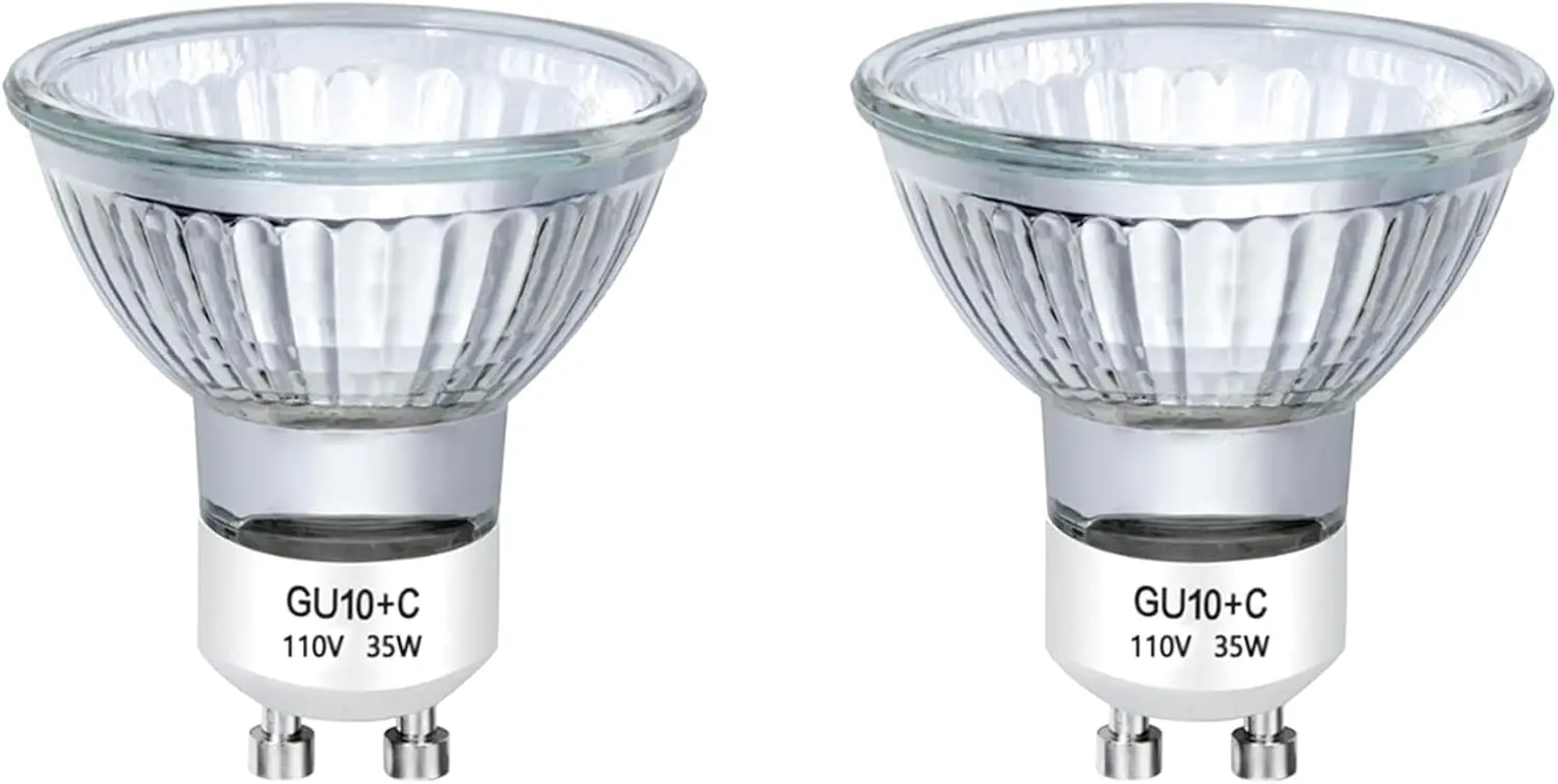

2-Pack 35W Halogen Bulbs for Candle Warmers, Adjustable Heat and Brightness, Safe Replacement